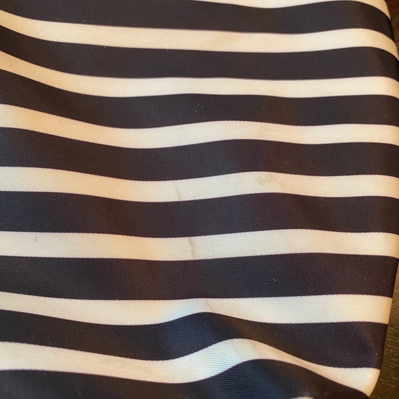 Kate Spade Black and White Striped Bag - Picture 4 of 8